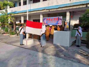 Sosialisasi Keselamatan Berkendara, Sat Lantas Polres Pelabuhan Belawan Kunjungi SMAN 20 Medan
