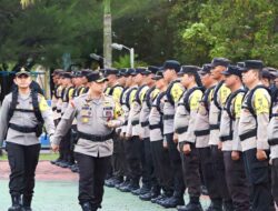 Cek Personel Pam TPS, AKBP Asep Sujarwadi Tegaskan Siak Harus Aman