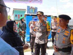 Kunjungi Rohil, Wakapolda Riau Cek Kesiapan TPS