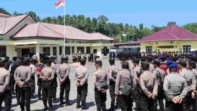 715 Personil Polisi Diterjunkan Amankan TPS di Nisel