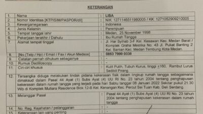 DPO Kasus KDRT Diringkus Polrestabes Medan