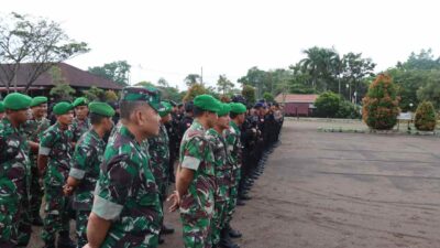 Polda Kalbar Turunkan 2 SST Pasukan Gabungan Amankan Rapat Pleno Tingkat Kabupaten Kubu Raya