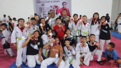 Atlet Taekwondo Sitaro Sabet 21 Medali di Kejuaraan Taekwondo Speed Cup II 2024