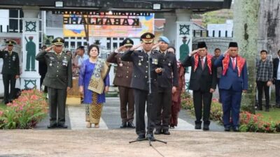 Kapolres Tanah Karo Pimpin Ziarah Hari Jadi Kabupaten Karo Ke-78