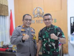 Kapolres TTS & Dandim 1621 TTS Pastikan Sinergitas TNI/Polri Tetap Terjalin Baik