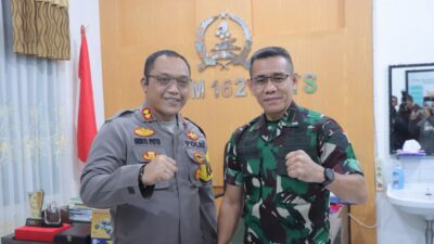 Kapolres TTS & Dandim 1621 TTS Pastikan Sinergitas TNI/Polri Tetap Terjalin Baik