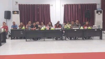 Sekretaris Daerah Hadiri Rapat Kerja Gabungan Komisi DPRD Sitaro