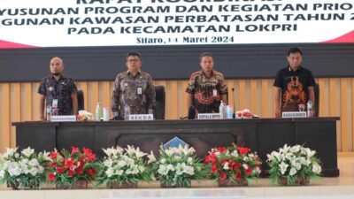 Pemkab Sitaro Ikuti Rakor Usulan Program dan Kegiatan Prioritas Pembangunan Kawasan Perbatasan