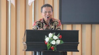 Kepala BPPBD Sulut Buka Rakor Penyusunan Program Prioritas Pembangunan Kawasan Perbatasan 2025-2029