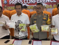 Ditresnarkoba Polda Riau Bongkar Sindikat Jaringan Narkoba Internasional