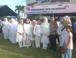 Kapolresta Balikpapan dan Ketua Cabang Bhayangkari Balikpapan Hadiri Pembukaan Bazar UMKM Ramadhan