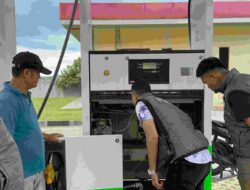 Sat Reskrim Polres Simeulue Cek SPBU untuk Cegah Penyimpangan Penjualan BBM