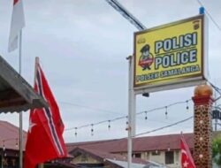 Ini Kata Polisi Soal Video Pemasangan Bendera Bulan Bintang di Polsek Samalanga