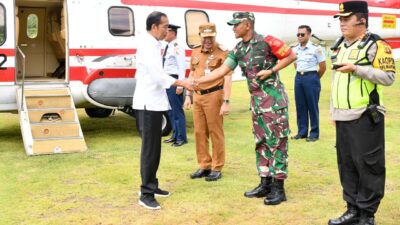 Kunker Presiden Jokowi, Dandim 0420/Sarko Letkol Inf Suyono Jadi Dansubsatgas Pengamanan