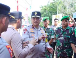 Wakapolda Aceh Tinjau Pospam Operasi Keutupat Seulawah 2024 di Lhokseumawe