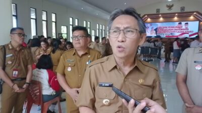 Pj. Bupati Joi Oroh Usul Penambahan Frekuensi Penerbangan di Bandara Taman Bung Karno Siau