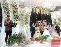 Wakili Bupati, Kabag Umum Setda Andryano Sampaikan Sambutan Pernikahan