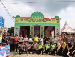 Kapolres Pelalawan Pantau Arus Balik di Jalan Lintas Timur Sumatera