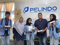 Mahasiswa Unri Kunjungi Pelindo Pekanbaru