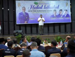 Halalbihalal DPW PAN Sumut, Bobby Nasution Harap Parpol Ikut Berkontribusi Dalam Pembangunan