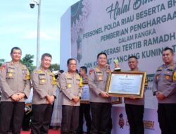 Sukses Amankan Arus Mudik dan Balik, 6 Kapolres di Riau Raih Penghargaan