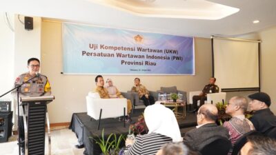 Ini Pesan Kapolda Riau dalam UKW PWI