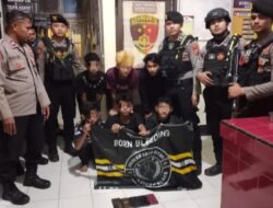Tim URC Polres Lhokseumawe Amankan Geng Pasukan Naga Hitam