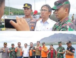 TNI-Polri Dukung Pemda Sitaro Tangani Bencana Erupsi Gunung Ruang