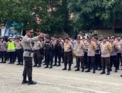 40 Personil Gabungan Polres Takalar Amankan MTQ Ke-33 Tingkat Provinsi
