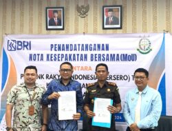 BRI BO Balige Teken MoU Dengan Kejari Samosir